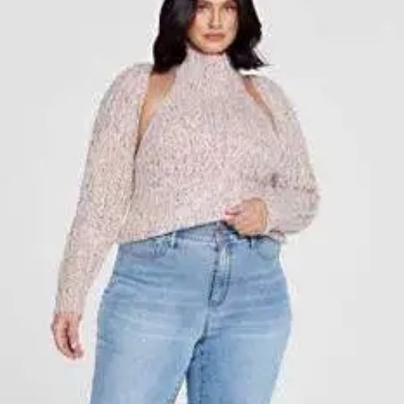 Fashion to Figure Ellie Marled Shrug and Tank Set in Multi Color Size 2 (NWOT) - Picture 2 of 8